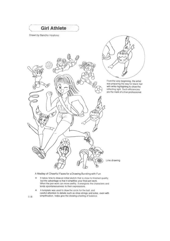 Hikaru Hayashi - Techniques For Drawing Female Manga Characters page 117 full