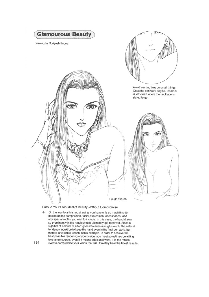 Hikaru Hayashi - Techniques For Drawing Female Manga Characters page 125 full