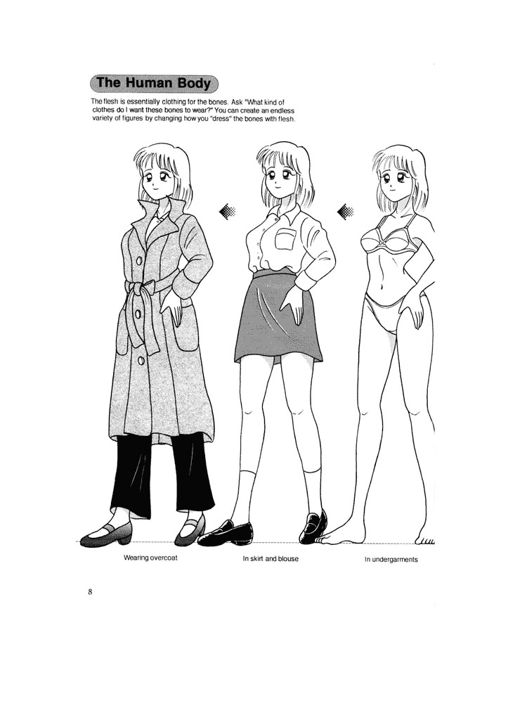 Hikaru Hayashi - Techniques For Drawing Female Manga Characters page 7 full