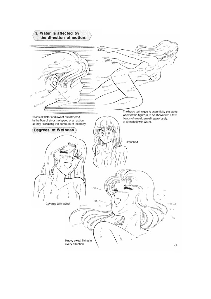 Hikaru Hayashi - Techniques For Drawing Female Manga Characters page 70 full