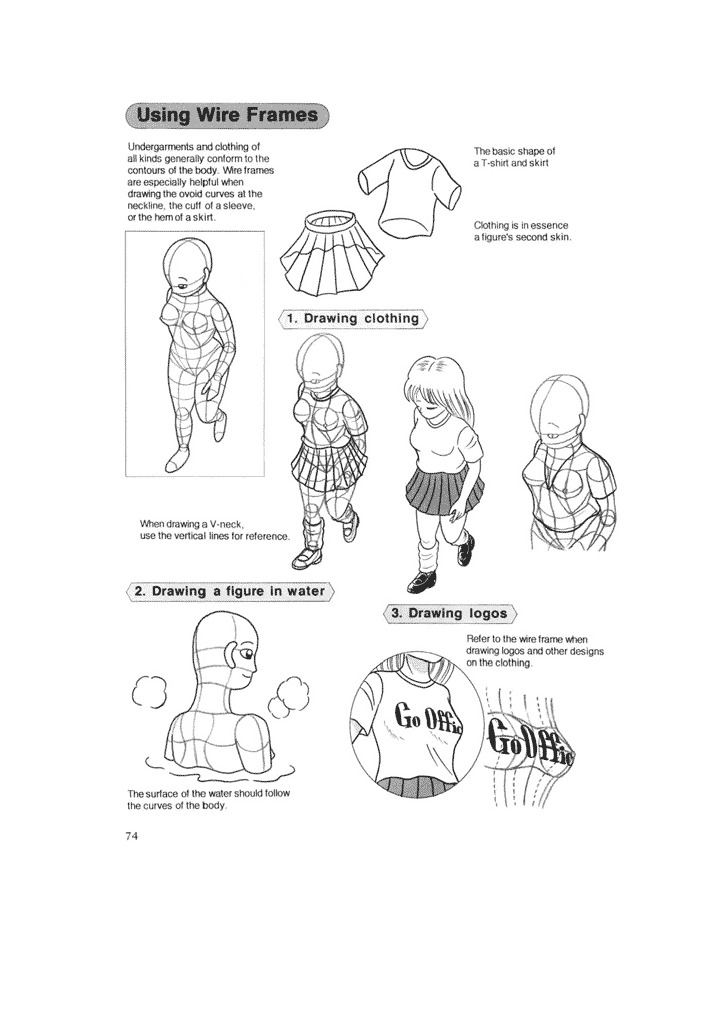 Hikaru Hayashi - Techniques For Drawing Female Manga Characters page 73 full