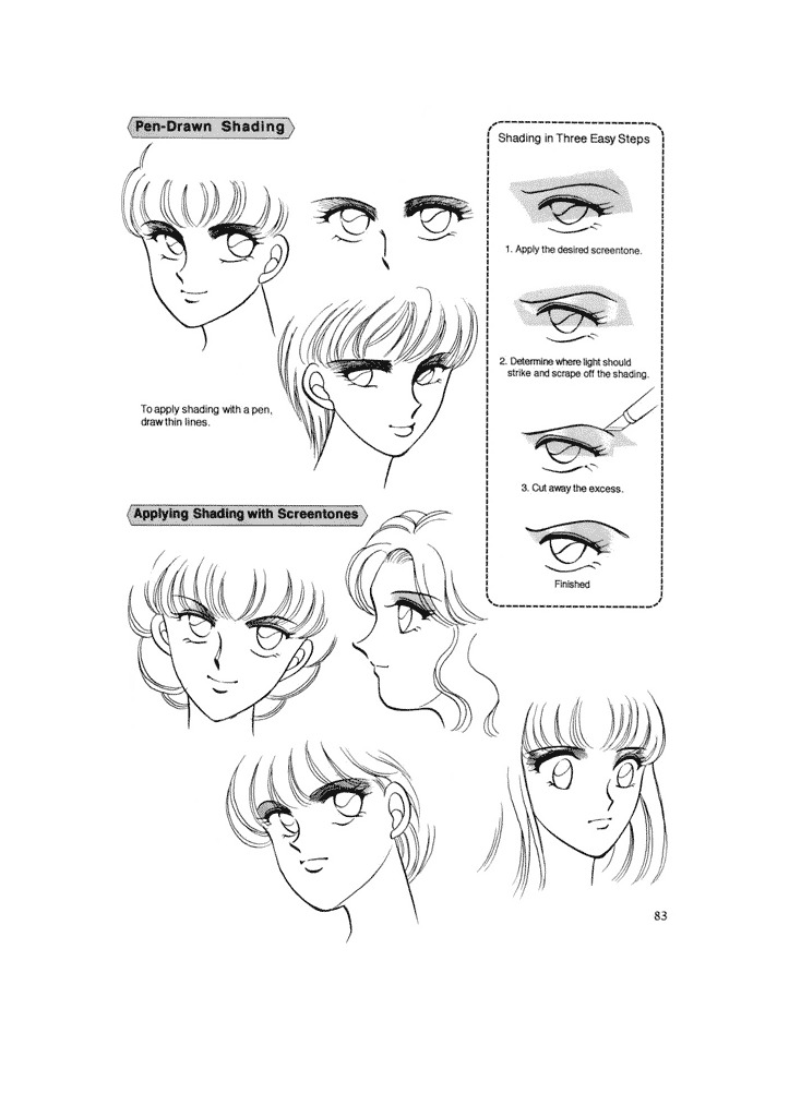 Hikaru Hayashi - Techniques For Drawing Female Manga Characters page 82 full