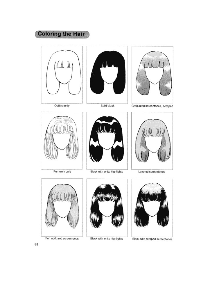 Hikaru Hayashi - Techniques For Drawing Female Manga Characters page 87 full