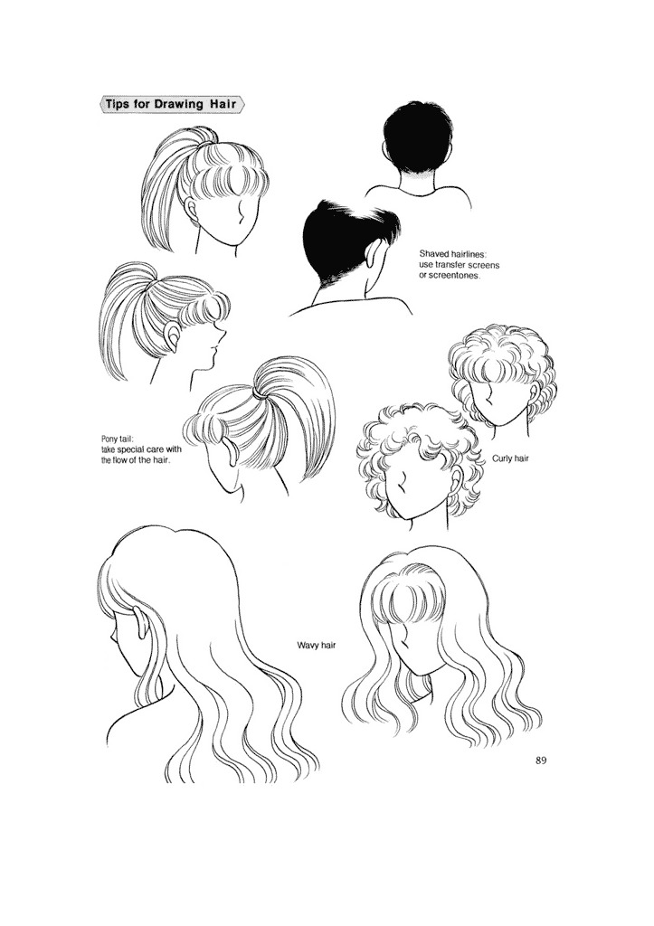 Hikaru Hayashi - Techniques For Drawing Female Manga Characters page 88 full