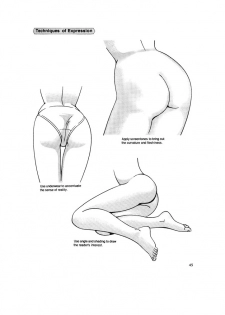 Hikaru Hayashi - Techniques For Drawing Female Manga Characters - page 44