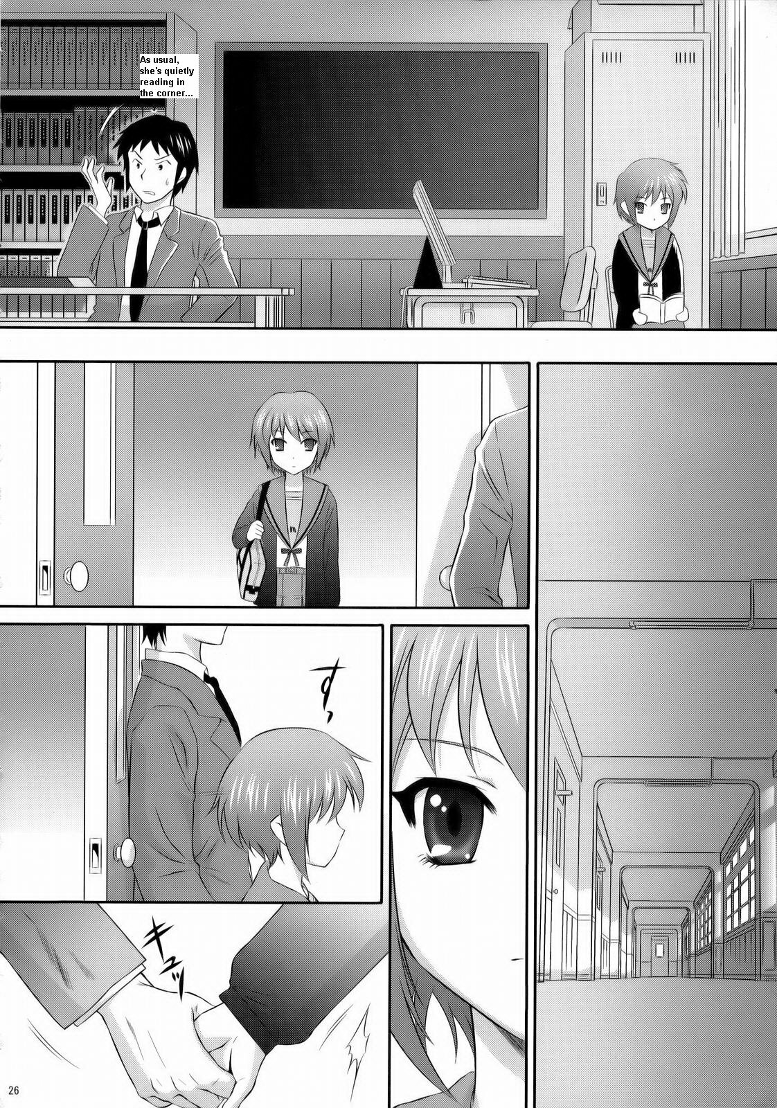 (C71) [U.R.C (Momoya Show-Neko)] Nagato Yuki wa Usagi to Kame no Yume o Miru ka? | Nagato Yuki Dreamt of The Tortoise and The Hare? (Suzumiya Haruhi no Yuuutsu) [English] [maxt] page 26 full