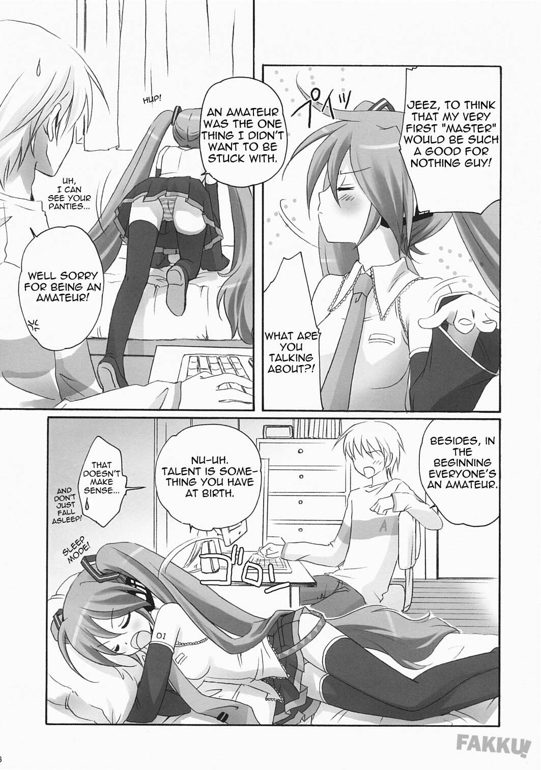 (Pink Kami Only) [MiyuMiyu Project (Kanna Satsuki)] Boku no Miku (Vocaloid) [English] page 4 full