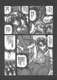 [Daitoutaku (Nabeshima Mike)] Aburiaru Mikounin (Seikai no Senki | Crest of the Stars) - page 14