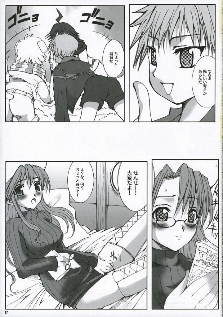 [Neko to Hato] Sensei no Okiniiri Kanzenban (Summon Night 3) page 16 full