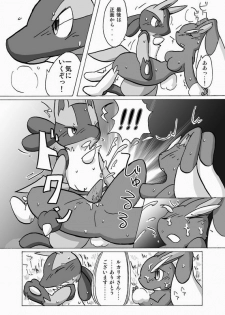 Lucario and Lopunny doujin (Furry) - page 13