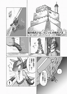 Lucario and Lopunny doujin (Furry) - page 2