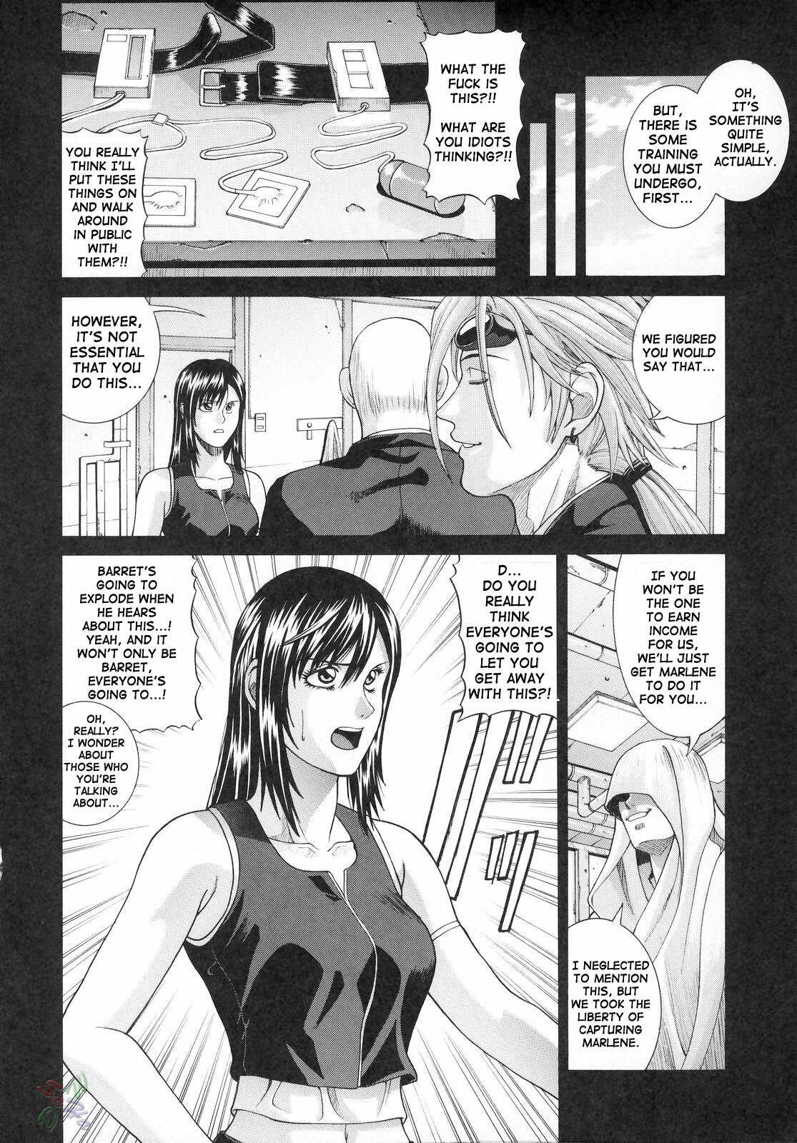 [Human High-Light Film] TIFA (Final Fantasy VII) [English] page 9 full