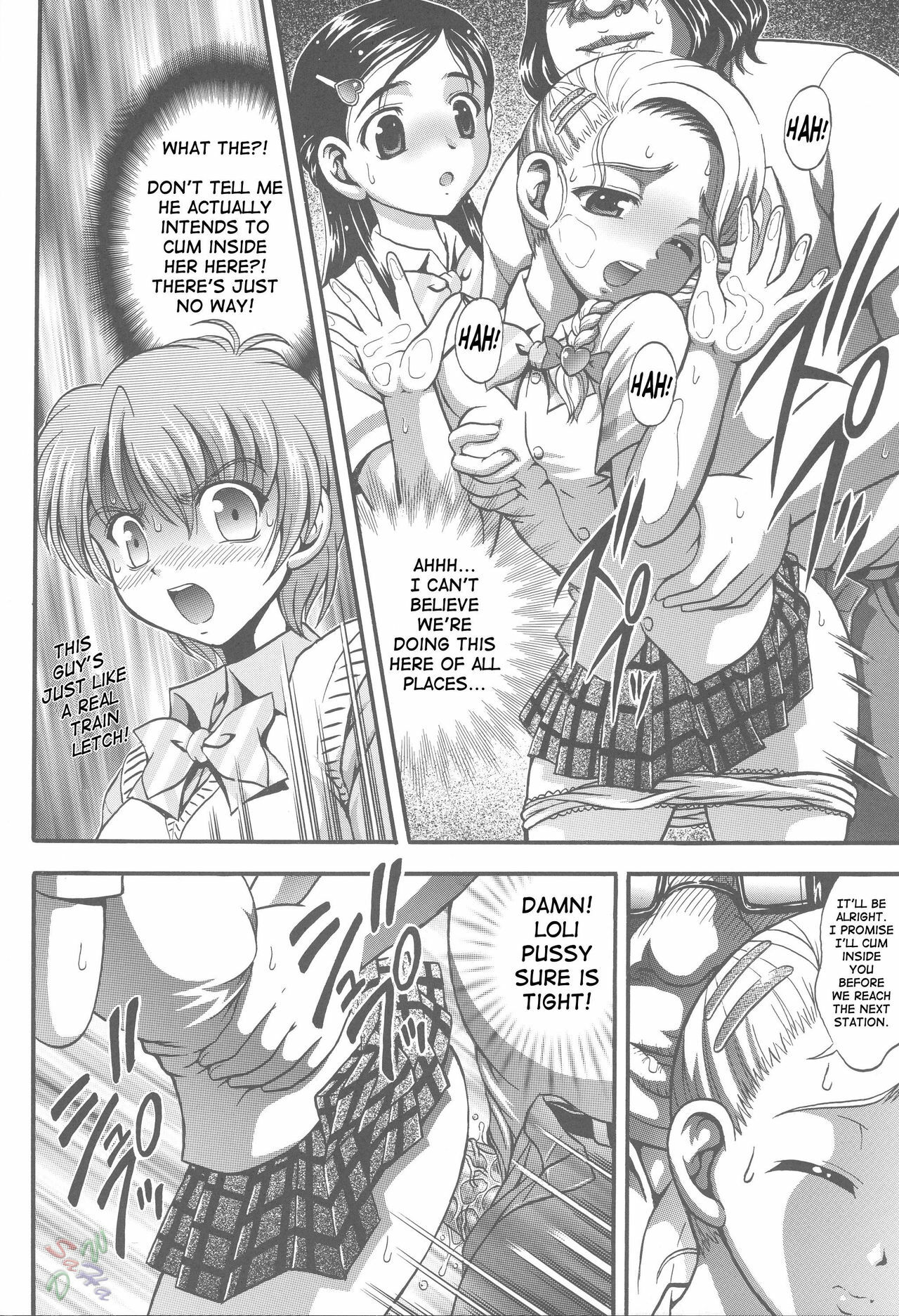 (C68) [Kuroyuki (Kakyouin Chiroru)] Milk Hunters 4 (Futari wa Precure) [English] [SaHa] page 18 full