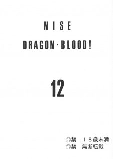 (C63) [LTM. (Hajime Taira)] Nise Dragon Blood! 12 - page 2