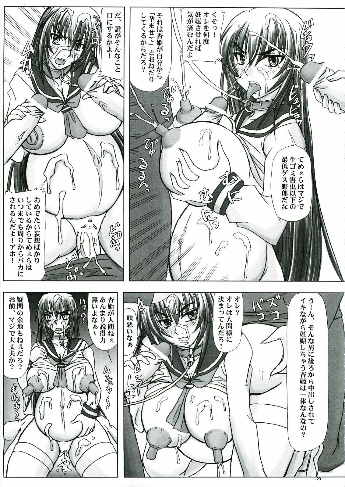 (C69) [Nozarashi (Nozarashi Satoru)] Reijoku! Kyouhime-sama Jigoku Hen page 23 full