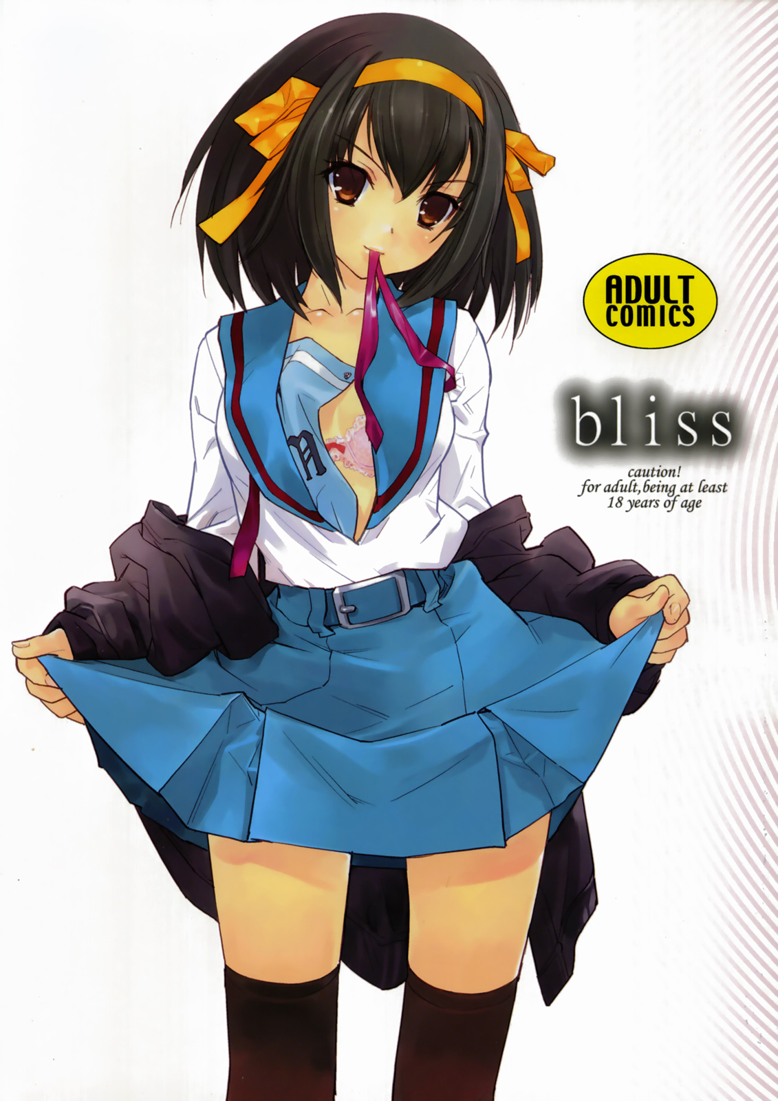 (C73) [Hapoi-dokoro (Okazaki Takeshi)] bliss (The Melancholy of Haruhi Suzumiya) page 1 full