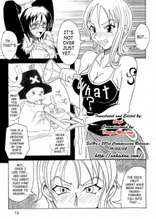 (C63) [Majimeya (isao)] Don't Trust Anybody (One Piece) [English] {doujin-moe.com} - page 12