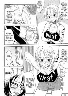 (C63) [Majimeya (isao)] Don't Trust Anybody (One Piece) [English] {doujin-moe.com} - page 15