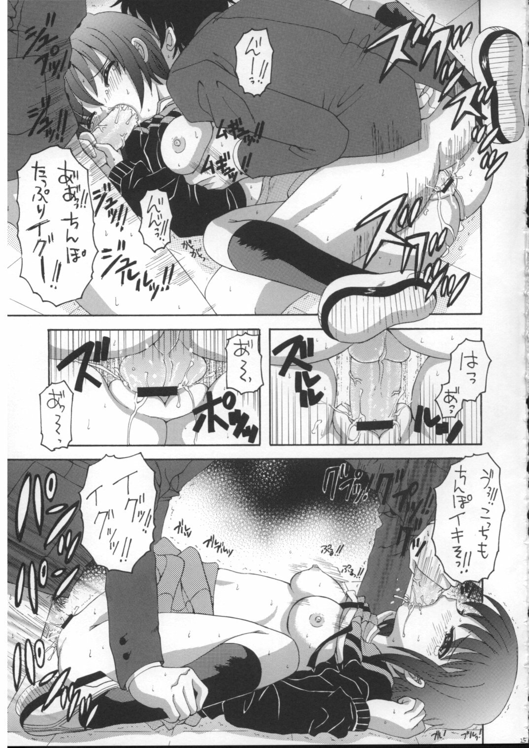 (C70) [Yukimi Honpo (Asano Yukino)] HaruMikku 2 (Suzumiya Haruhi no Yuuutsu) page 24 full