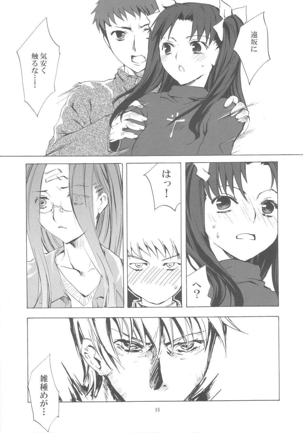 (CR37) [Clover Kai (Emua)] Face III stay memory so truth (Fate/stay night) page 14 full