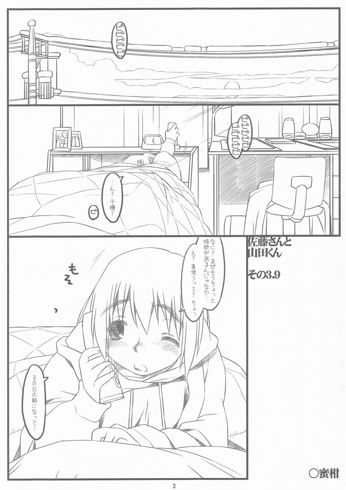 (C72) [Stereorange (Maru Mikan)] SATO+YAMA SONO3.9 page 4 full