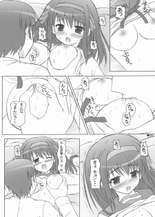 [Turning Point (Uehiro)] Harukyon no Ecchi Hon (The Melancholy of Haruhi Suzumiya) - page 5