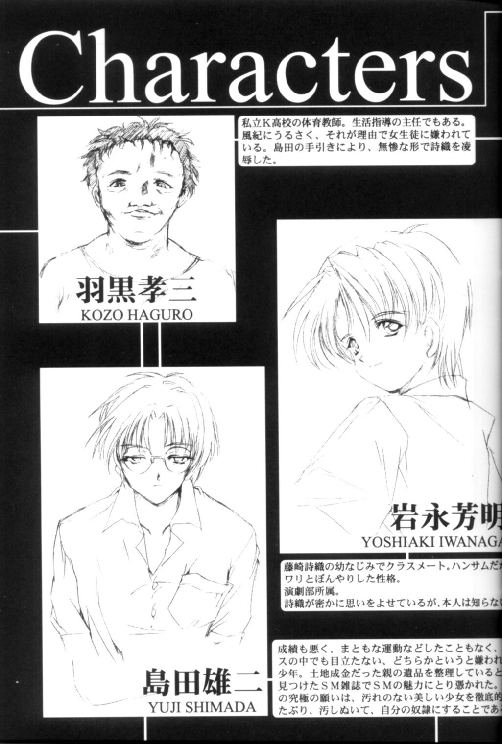 (C62) [HIGH RISK REVOLUTION (Aizawa Hiroshi)] Shiori Dai-Kyuu-Shou Garasugoshi no Real (Tokimeki Memorial) page 4 full