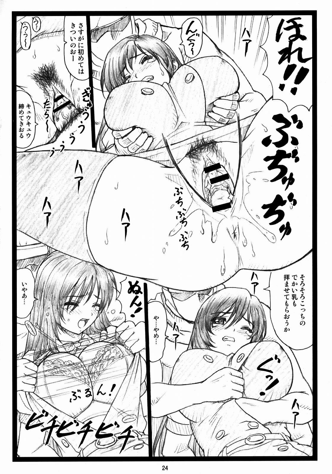 (C73) [Ohkura Bekkan (Ohkura Kazuya)] Haitoku no Yakata ~Ayane to Kokoro~ (Dead or Alive) page 23 full