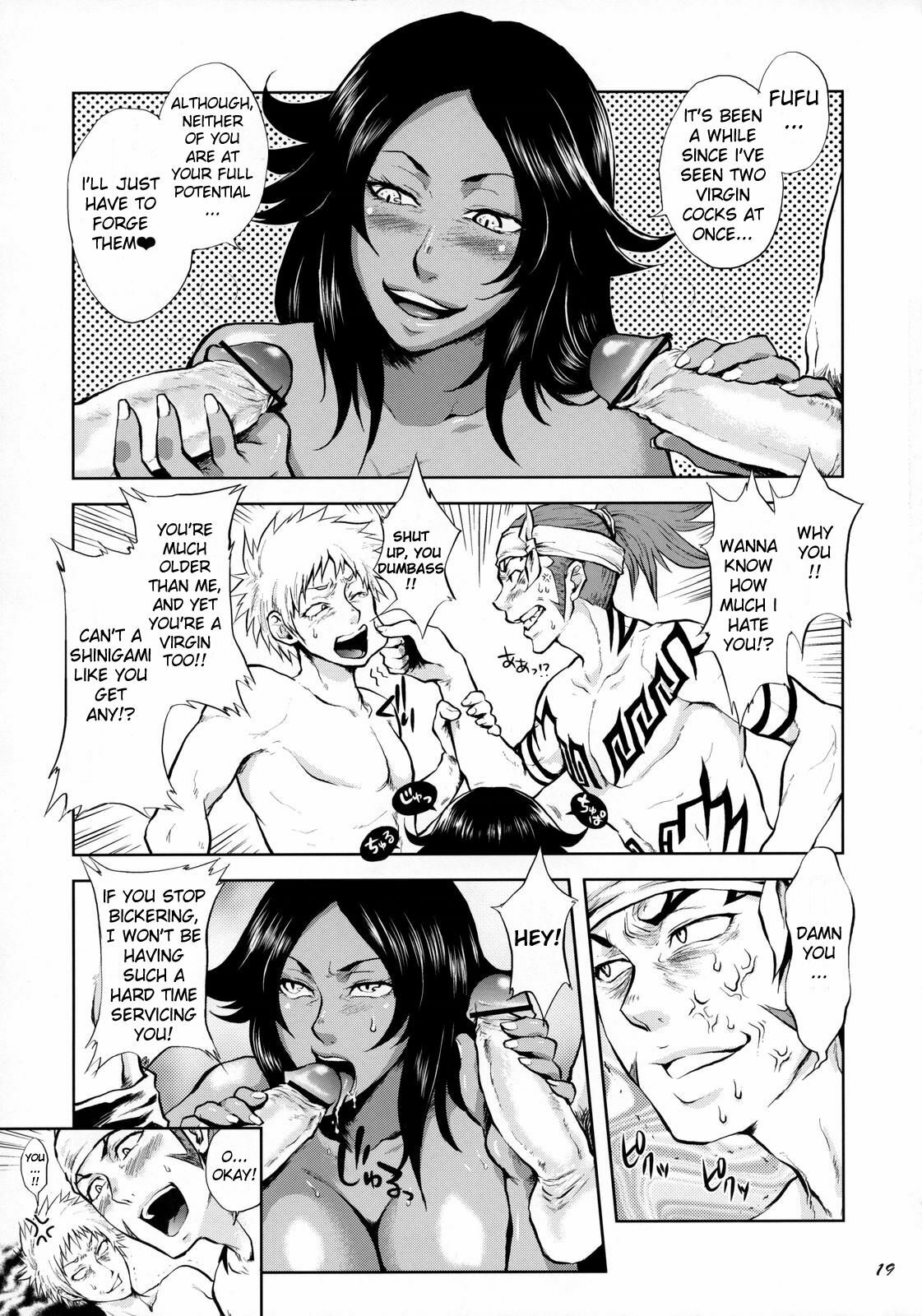 (C70) [Todd Special (Todd Oyamada)] Yukemuri NyanNyan Jiken (Bleach) [English] [H4chan] page 19 full