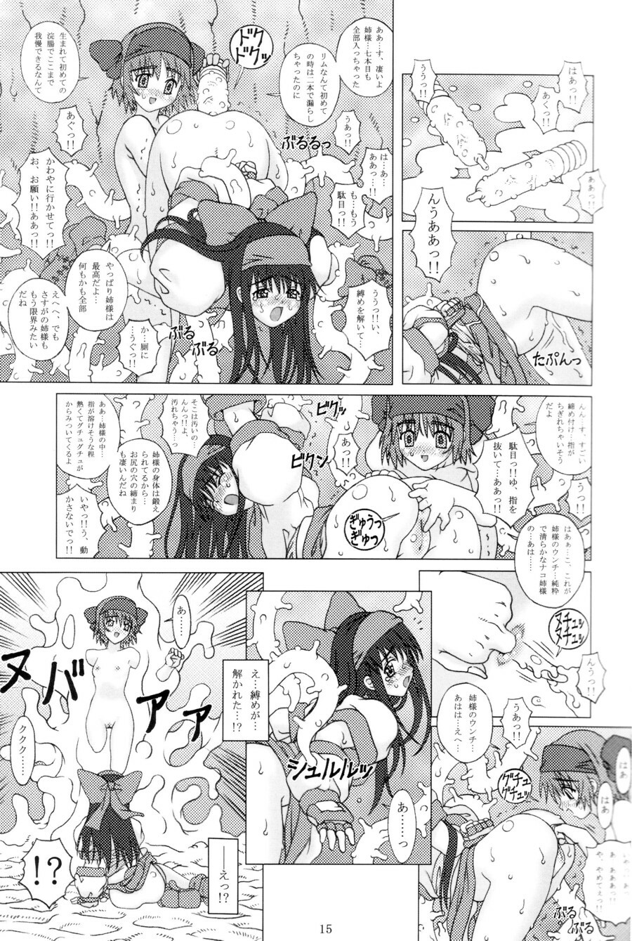 (C65) [Chill-Out (Fukami Naoyuki)] Junk Inbaku no Miko (Samurai Spirits) page 14 full