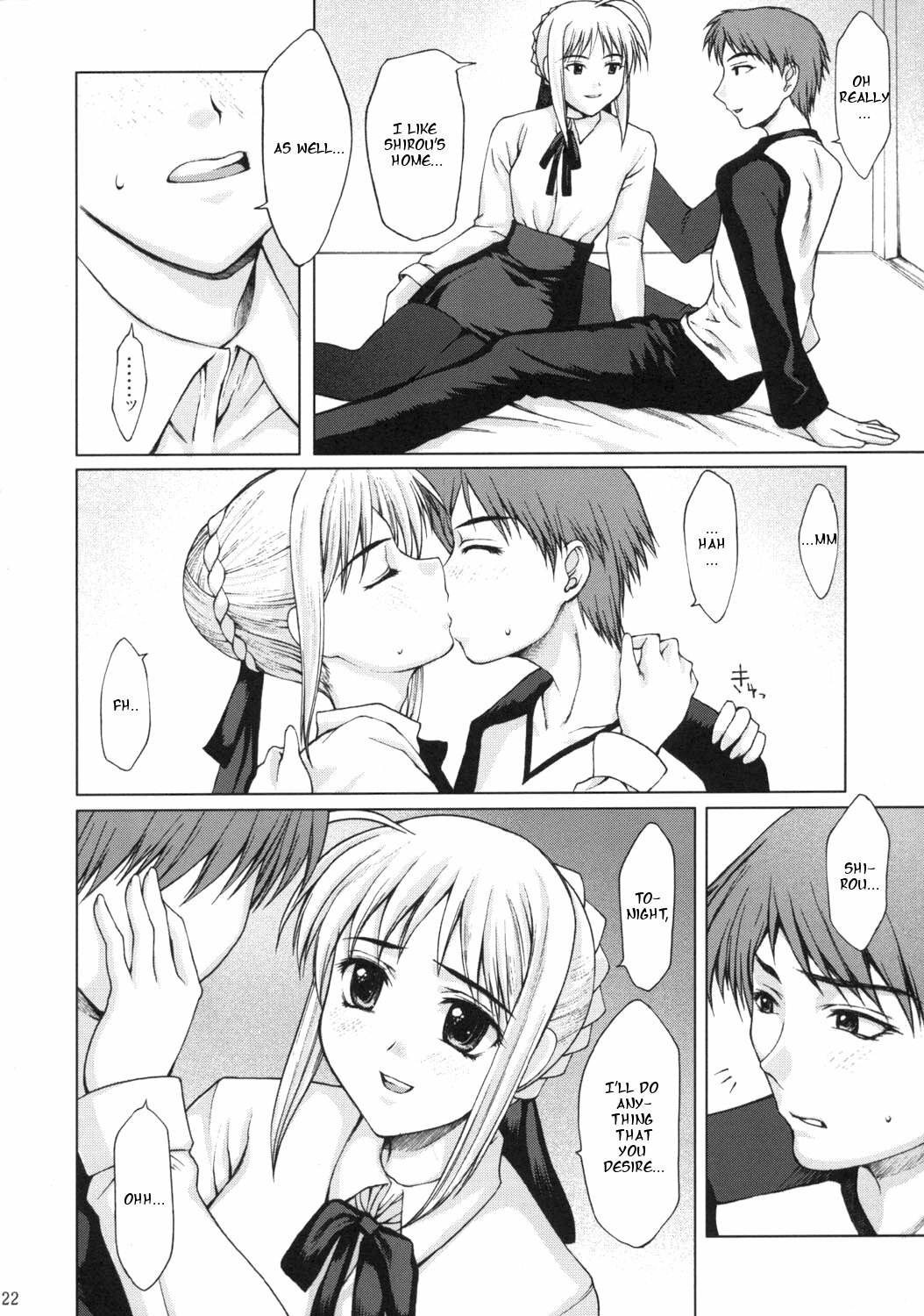 (C66) [Precious Heart (Yamasaki Atsushi)] Tsukiyo no Himegoto (Fate/stay night) [English] page 21 full