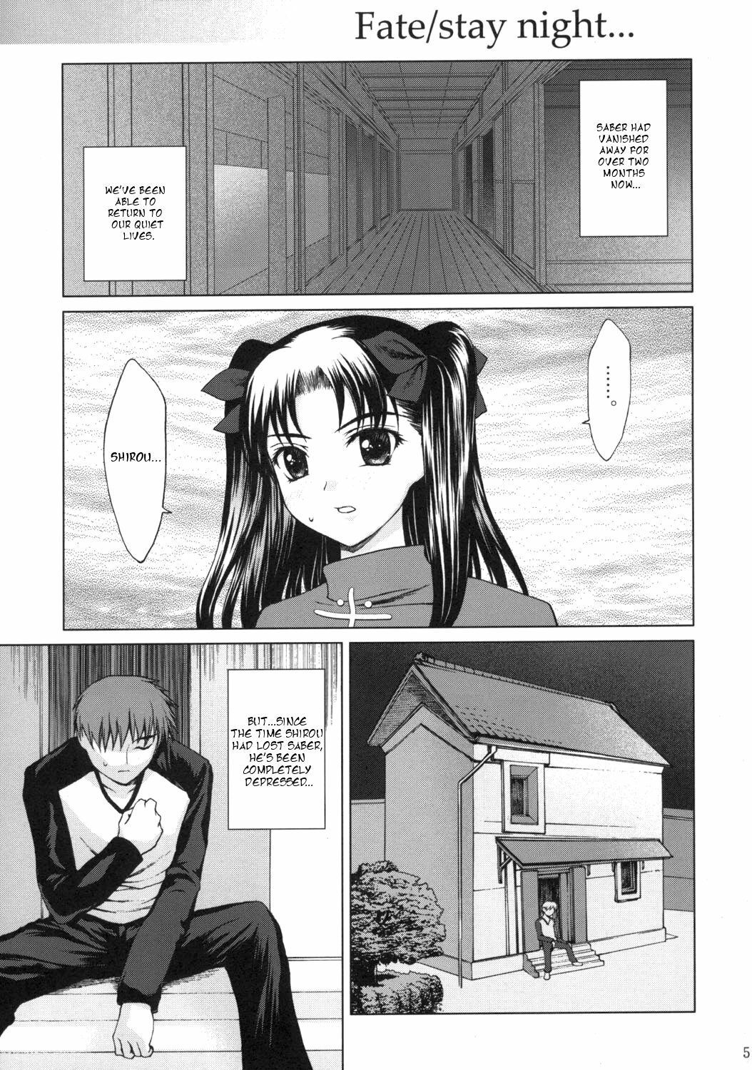 (C66) [Precious Heart (Yamasaki Atsushi)] Tsukiyo no Himegoto (Fate/stay night) [English] page 4 full