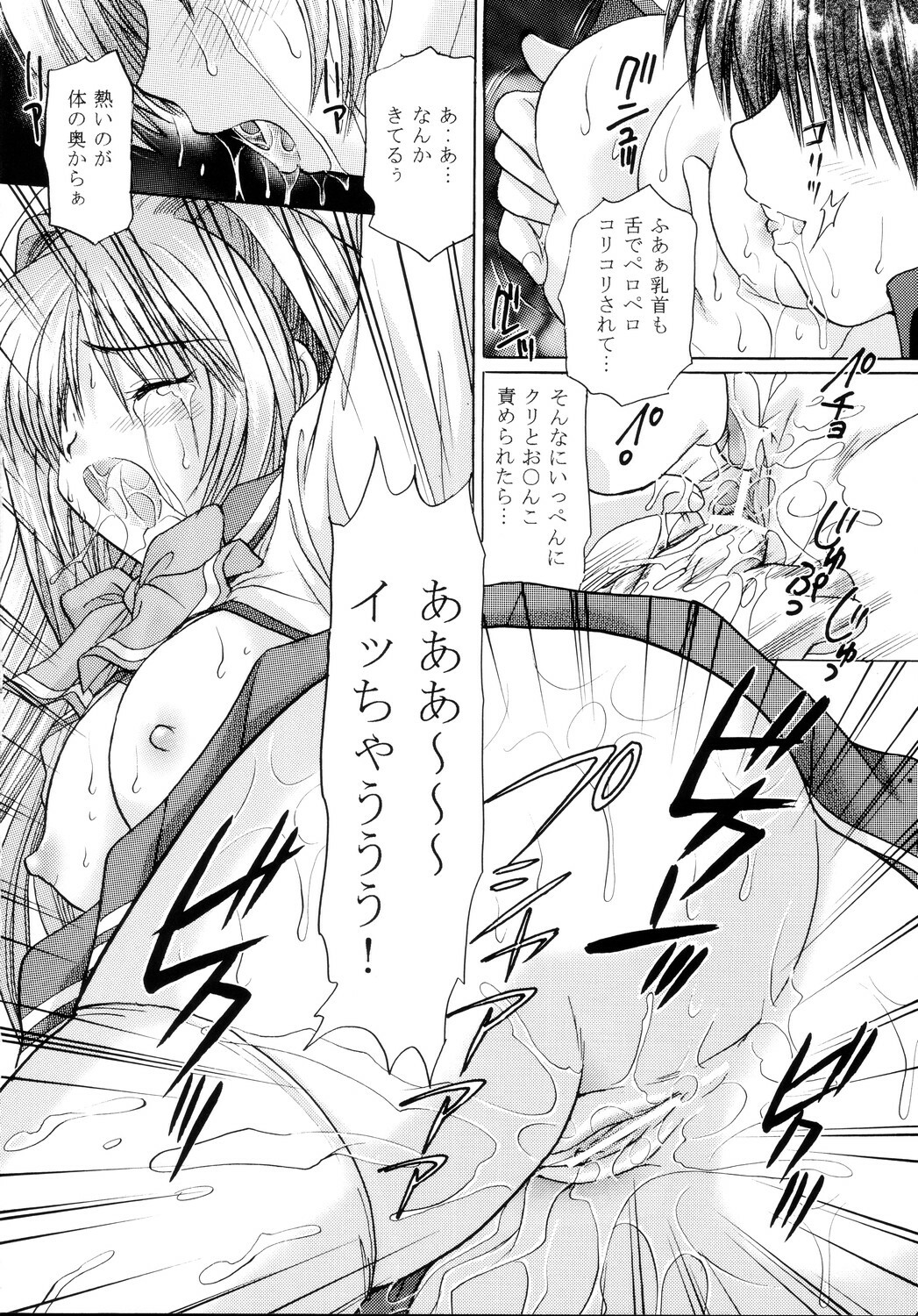 (C69) [Tom Tom (Yuzupon)] To Heart2 Zettai Zetsumei Tama-nee Ryoujoku-hen (To Heart2) page 12 full