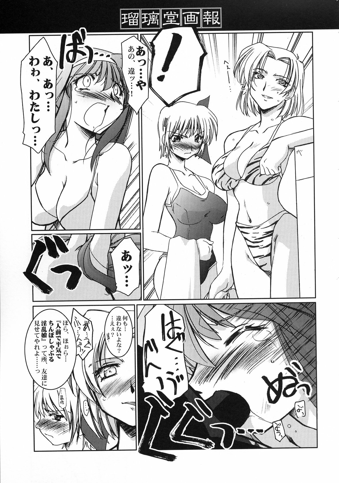 (C63) [UA Daisakusen (Harada Shoutarou)] Ruridou Gahou CODE:19 (Dead or Alive) page 15 full