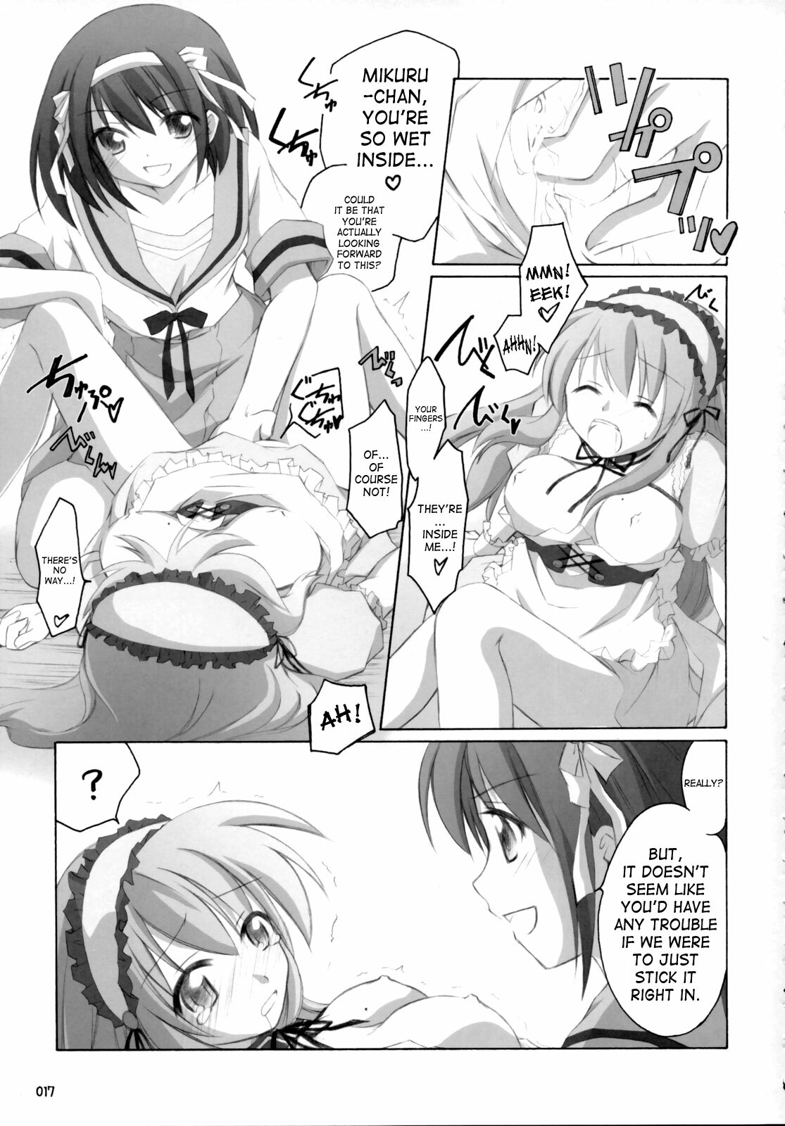 (SC32) [Titokara 2nd Branch Products (Manami Tatsuya)] ash! (The Melancholy of Haruhi Suzumiya) [English] [SaHa] page 16 full