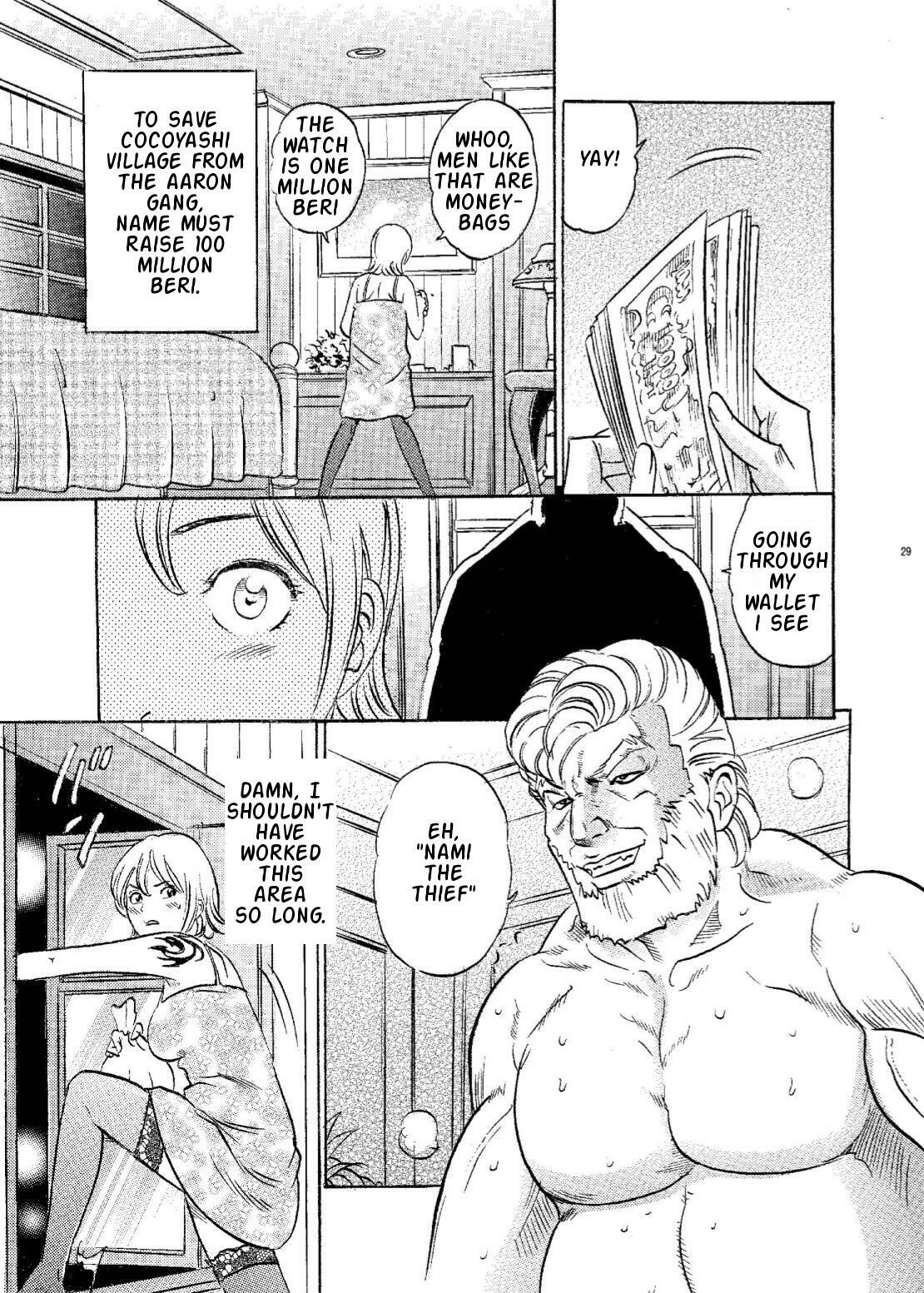 (SC36) [Studio ParM (Kotobuki Utage)] PM 12 Niku Shuujin | Meat Prisoner Dutch Wife (One Piece) [English] {doujin-moe.com} page 28 full