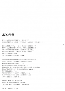 (C72) [Syunkan Saidaihusoku (Pony R)] Tane Pita (ToHeart2) - page 28
