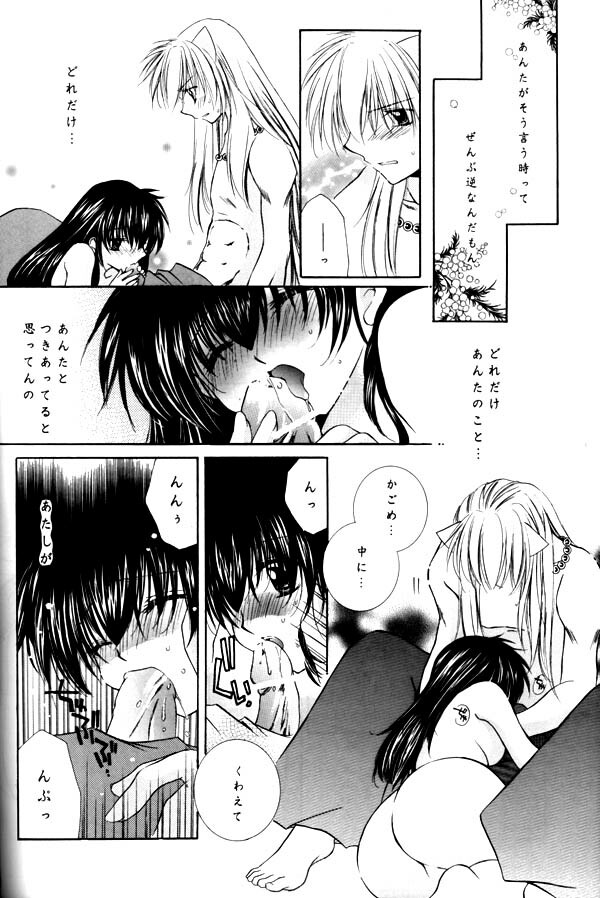 (C65) [Sakurakan (Seriou Sakura)] Yuuyami Ryuuseigun (Inuyasha) page 71 full