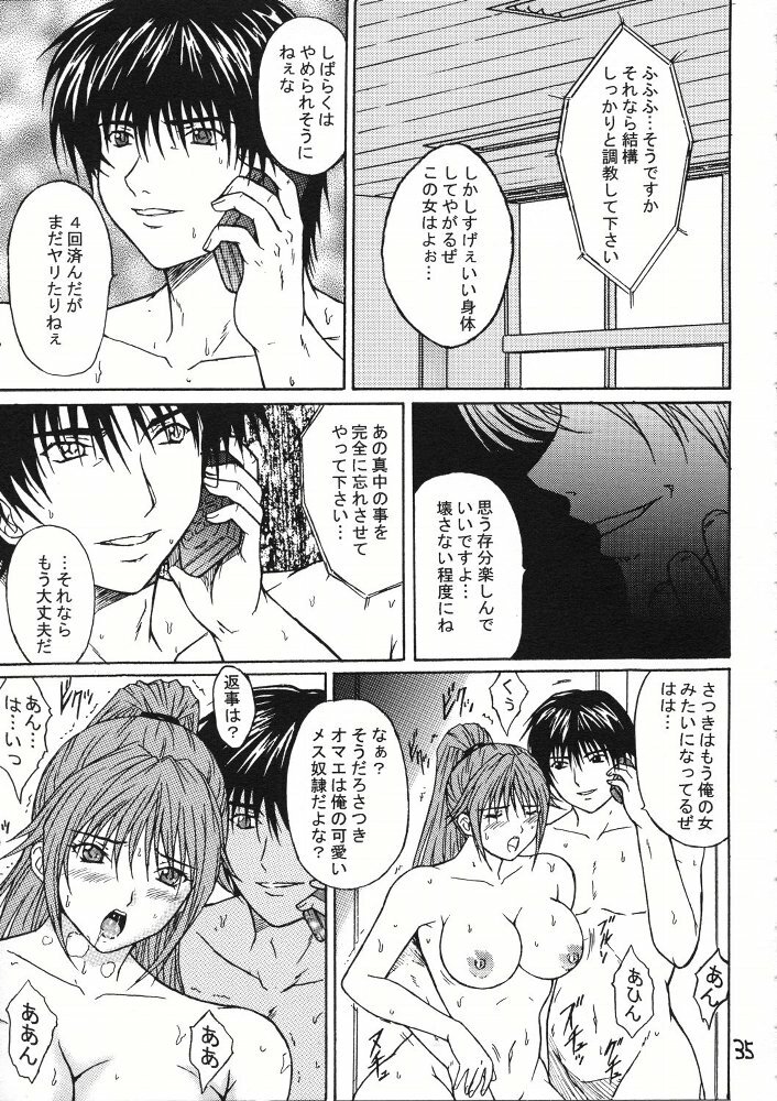 [KUSARI (Aoi Mikku)] Ryoujoku Rensa 01 (Ichigo 100%) page 34 full