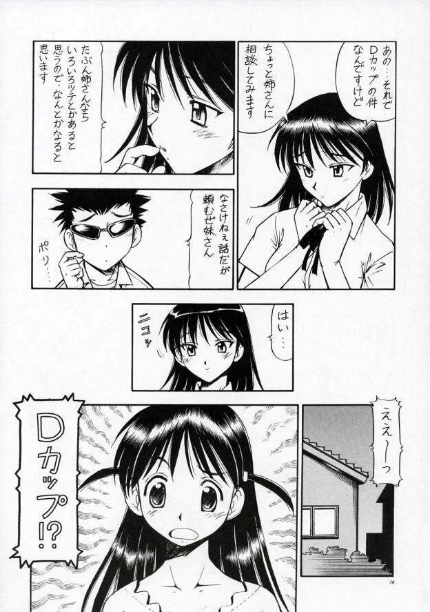 (SC28) [Toraya (ITOYOKO)] SCRAMBLE X Manga de Megane mo D-cup (School Rumble) page 11 full