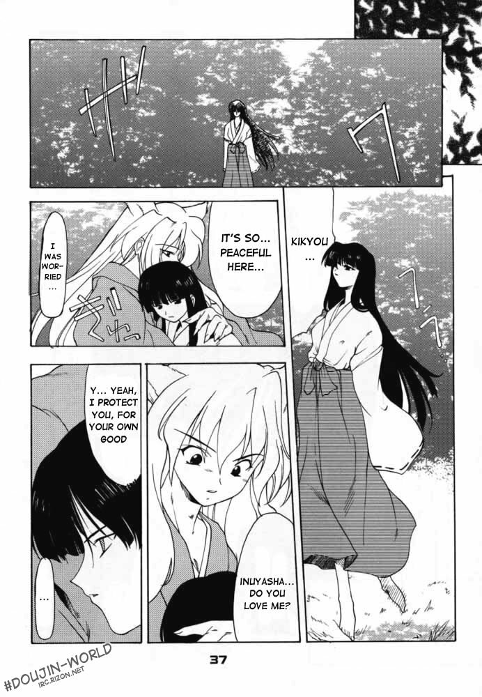 (C59) [P-Forest (Hozumi Takashi)] Enzai (Inuyasha) [English] [HentaiGroup] page 36 full