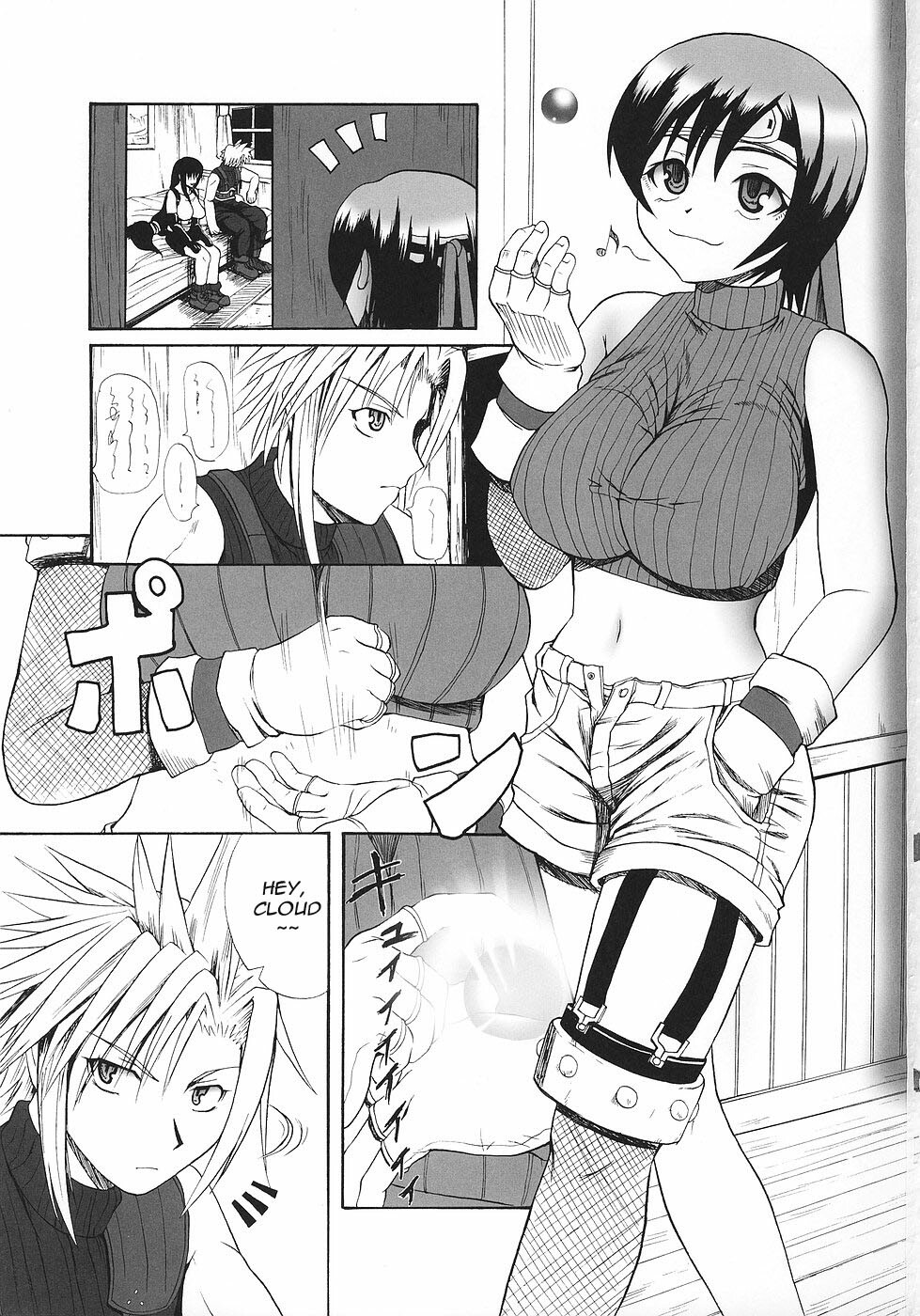 (C70) [Quick kick Lee (Yoshimura Tatsumaki)] Tokuresen Tabobi (Final Fantasy VII) [English] {doujin-moe.us} page 2 full