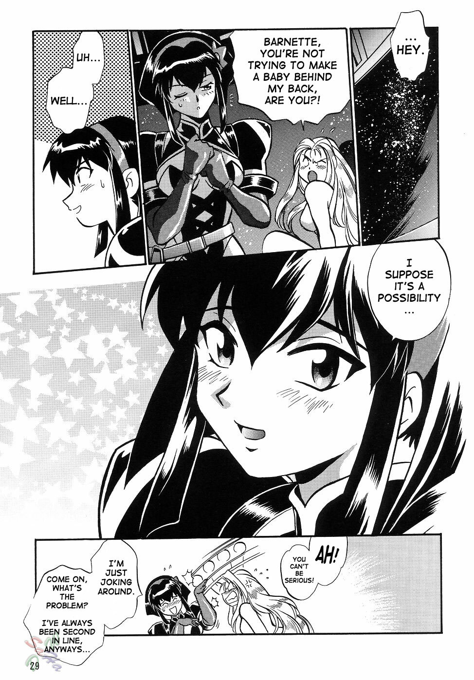 (C63) [Studio Katsudon (Manabe Jouji)] Barnette Book (Vandread) [English] [SaHa] page 28 full