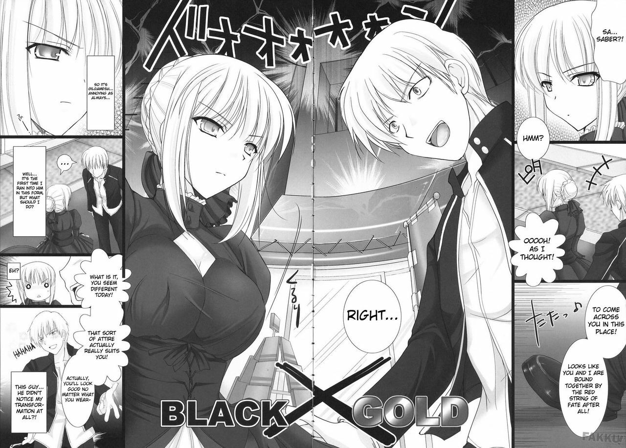 (C72) [UDON-YA (Kizuki Aruchu, ZAN)] BLACKxGOLD (Fate/hollow ataraxia) [English] [Fakku] [Decensored] page 7 full