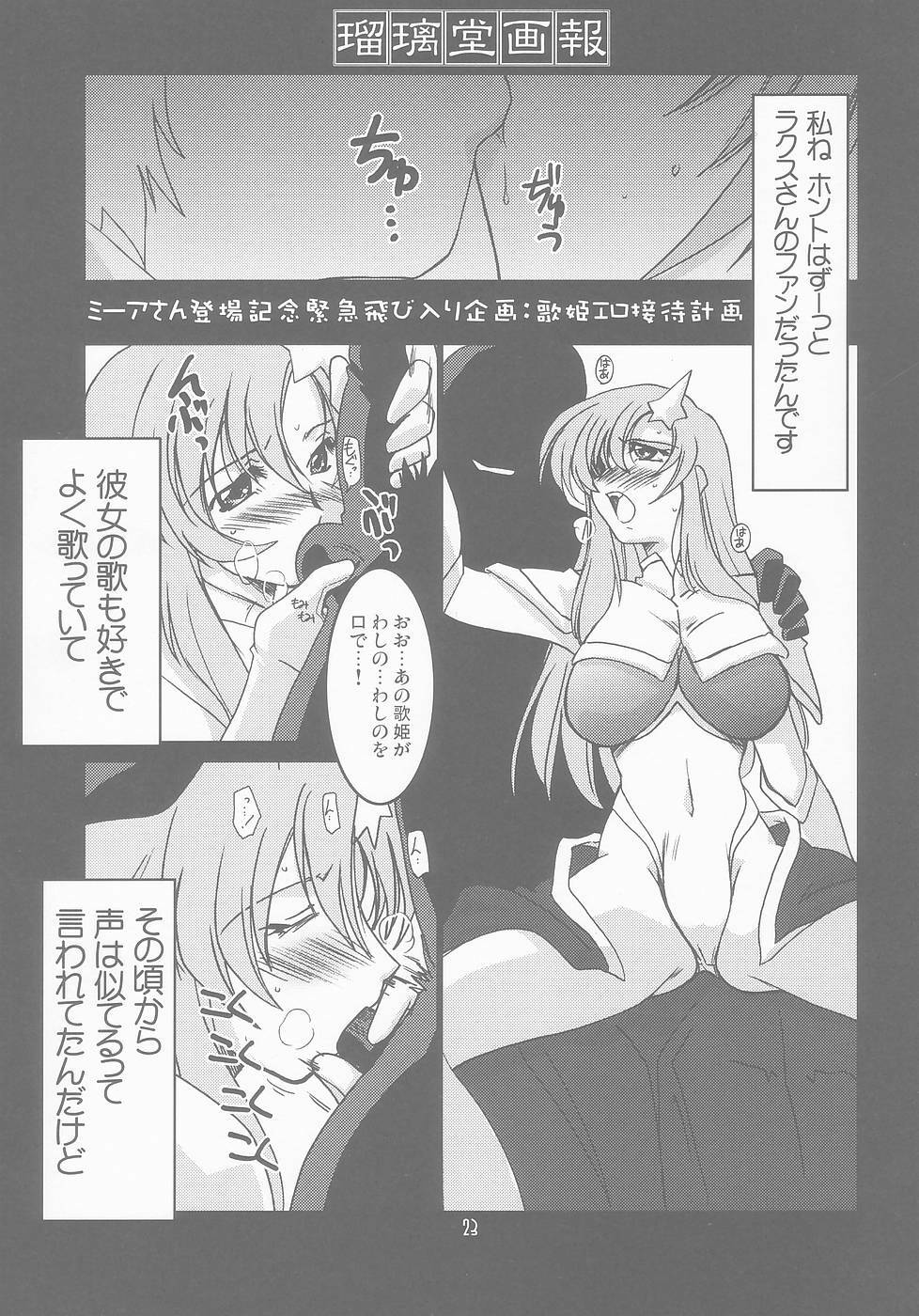 (C67) [U-A Daisakusen (Harada Shoutarou)] Ruridou Gahou CODE:25 (Gundam Seed Destiny) page 23 full