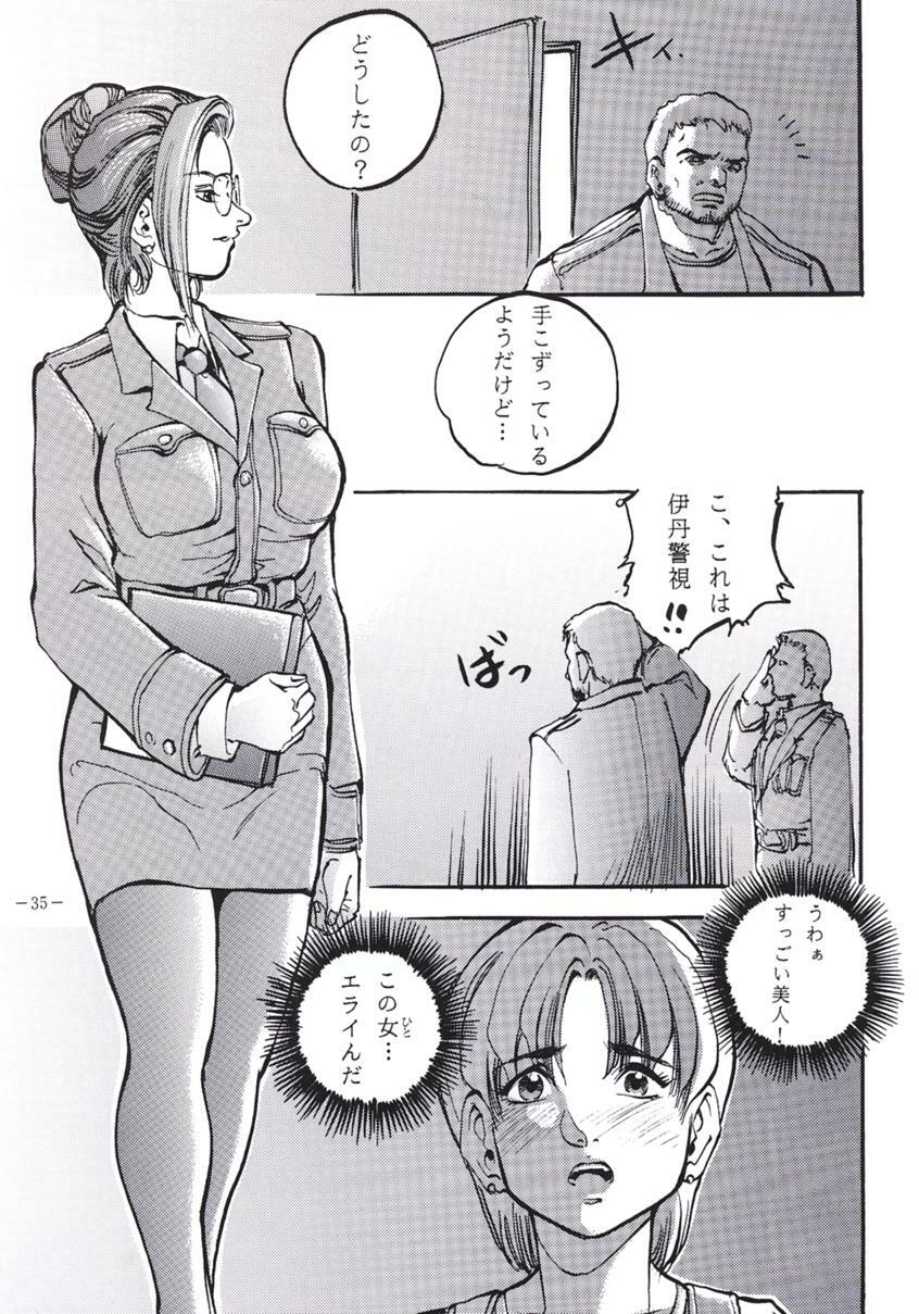 (C49) [METAL (Various)] Rougetsu Toshi - Misty Moon Metropolis COMIC BOOK 3 page 34 full