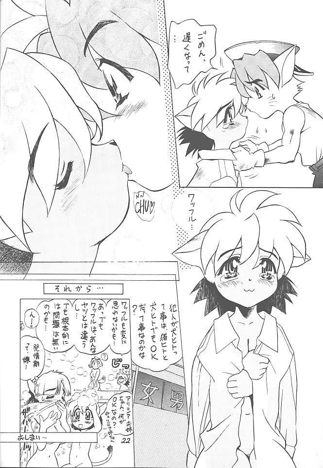 [TIMTIM Machine (Hanada Ranmaru, Kazuma G-VERSION)] TIMTIM Machine 1-gou (Tail Concerto) page 21 full