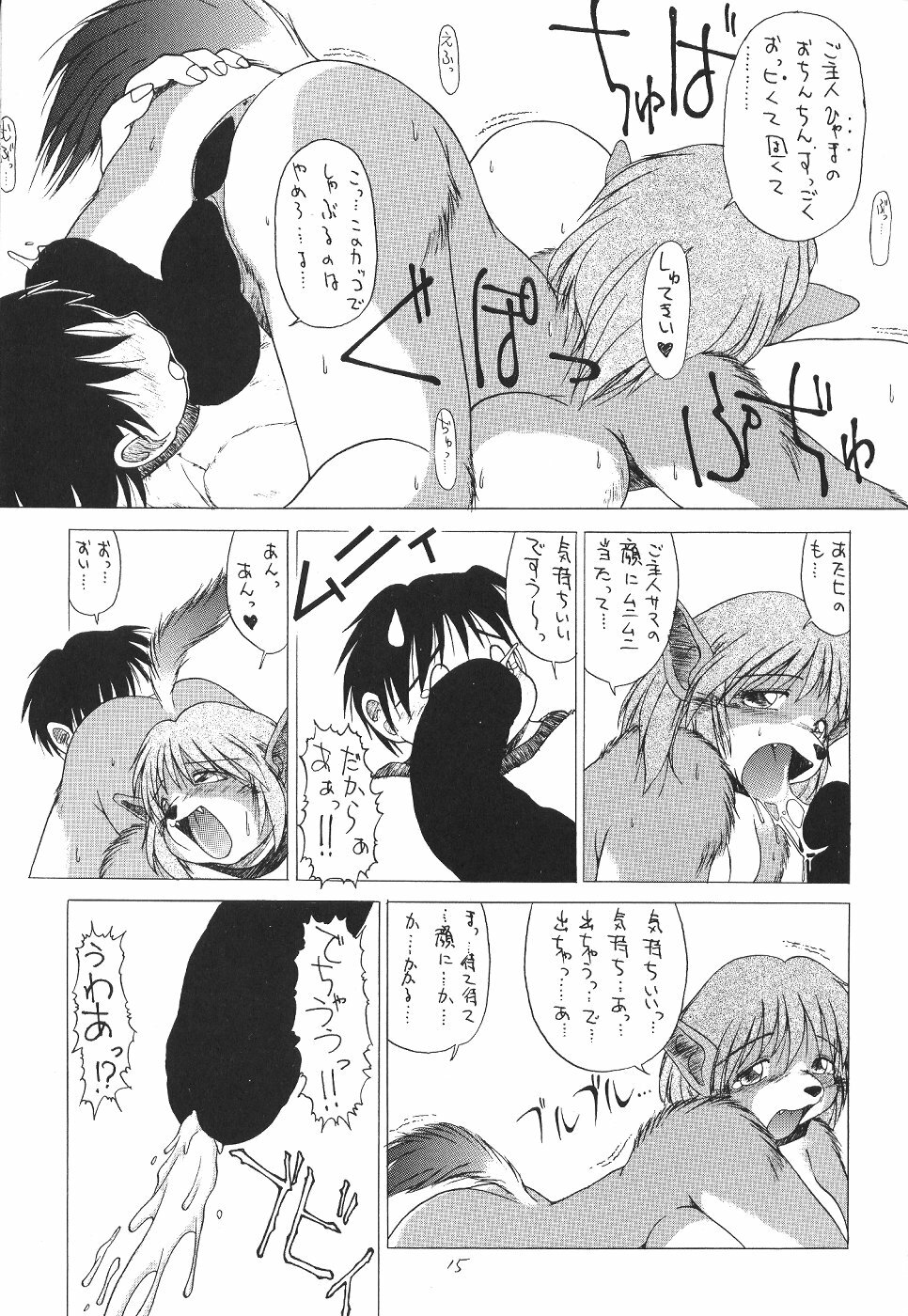 (C47) [TEAM SHUFFLE (Various)] Kemono no Sho - Book of The Beast page 14 full