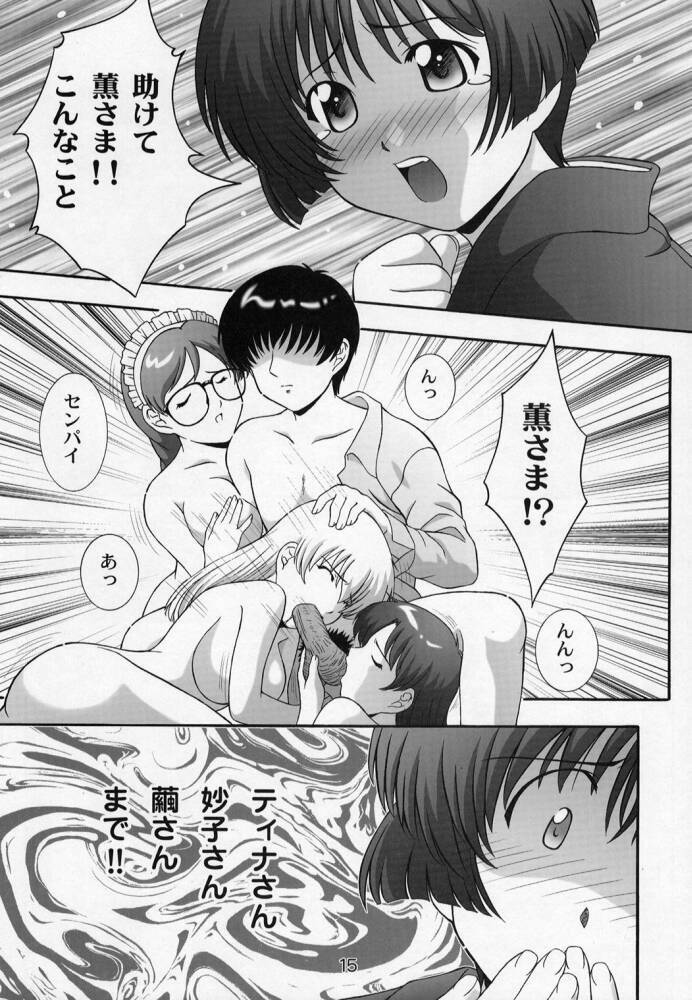 (C63) [Studio Wallaby (Takana Yu-ki)] Secret File Next 5 Rasen Mekyuu (Ai Yori Aoshi) page 15 full