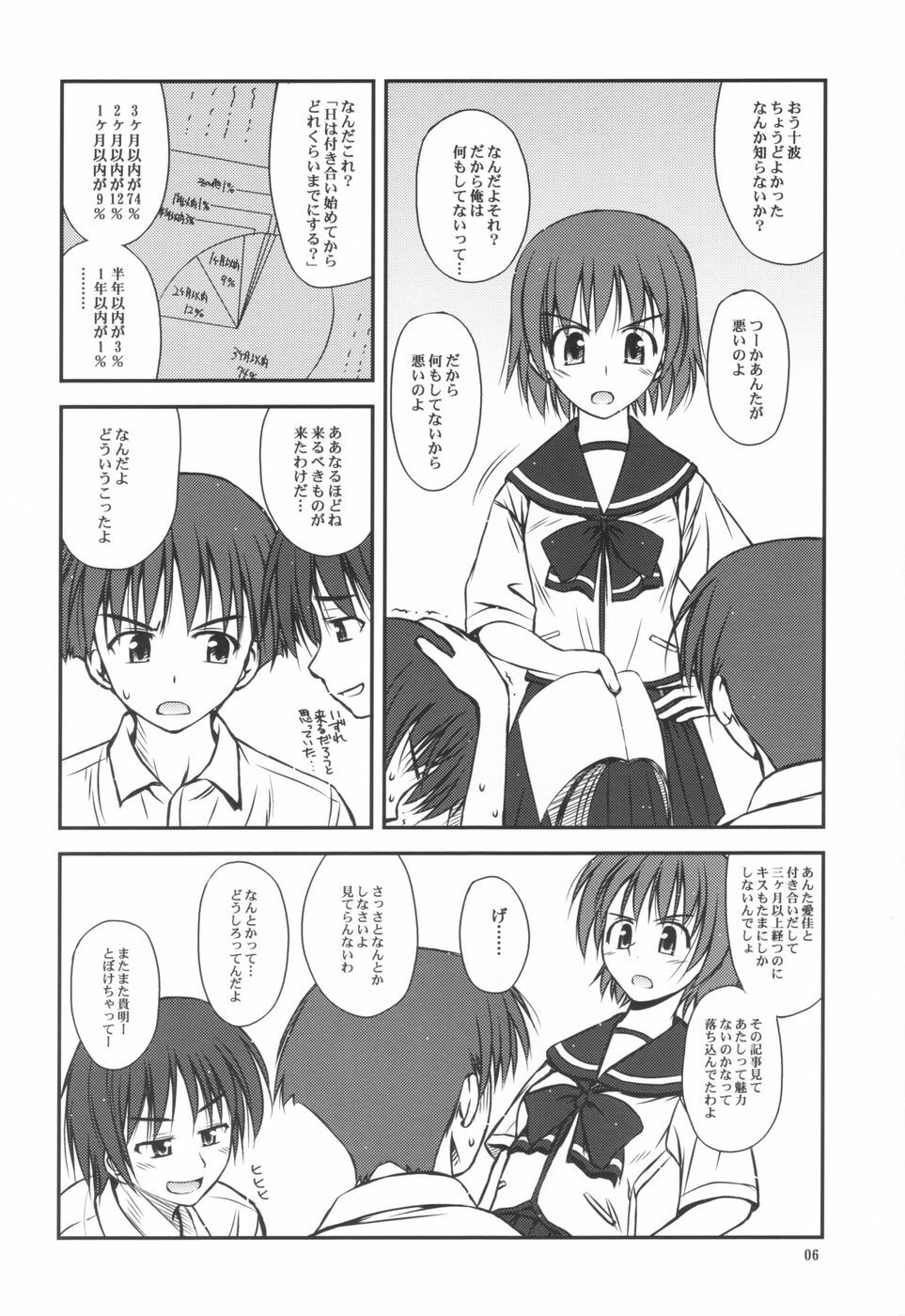 (C68) [Konno Seisakubou (Konno Azure)] Iincho no Yuuutsu (ToHeart2) page 6 full
